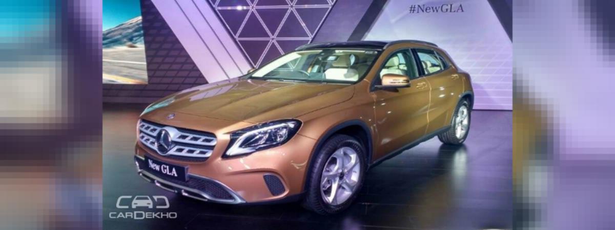17 Mercedes Benz Gla Facelift Launched At Rs 30 65 Lakh