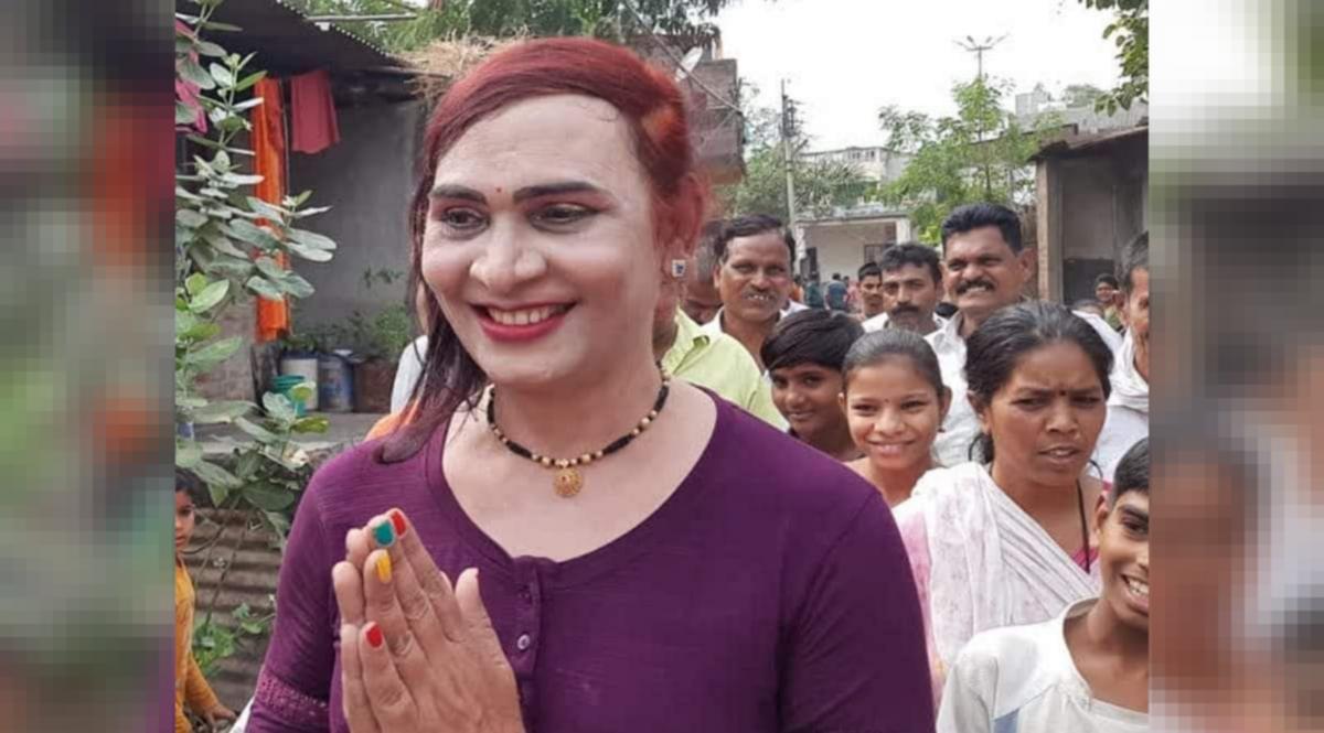 Maharashtra Gram Panchayat Election Vba S Transgender Candidate Anjali Patil Wins Big In Jalgaon