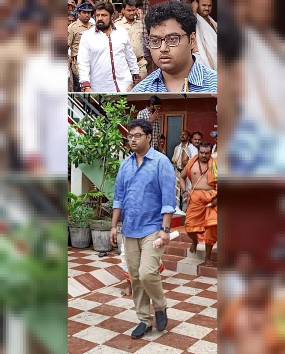 Balakrishna And Mokshagna Latest Pic