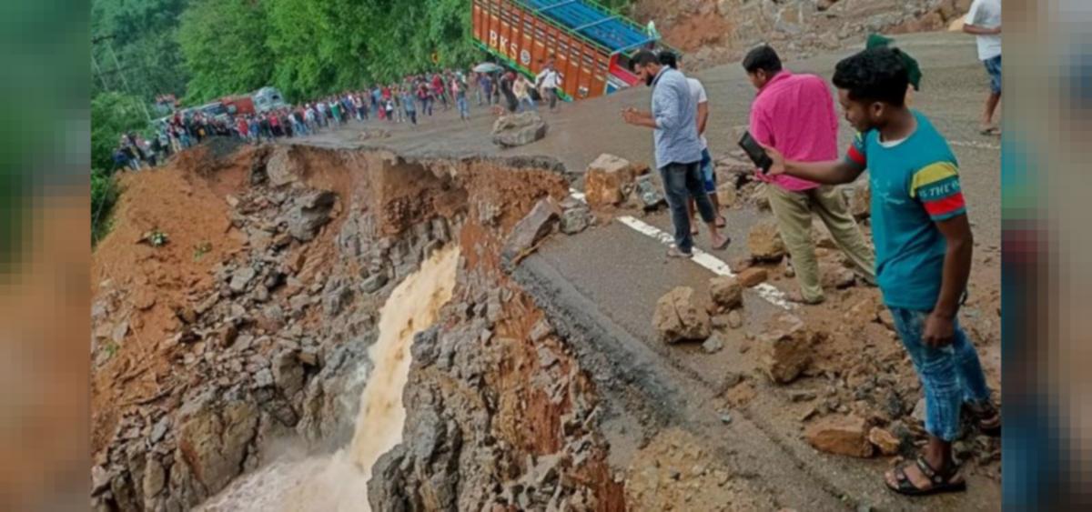 उत्तर-पूर्व के राज्यों में बारिश और बाढ़ के चलते जनजीवन अस्त-व्यस्त