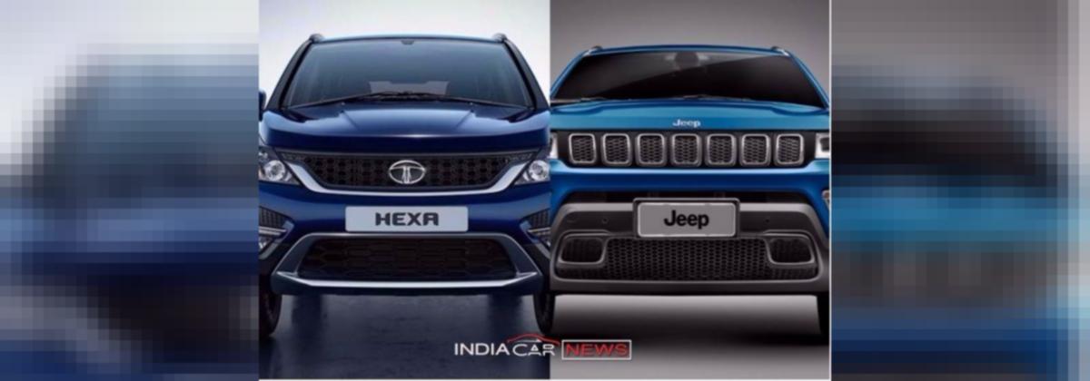 Tata Hexa Vs Innova Crysta Drag Race