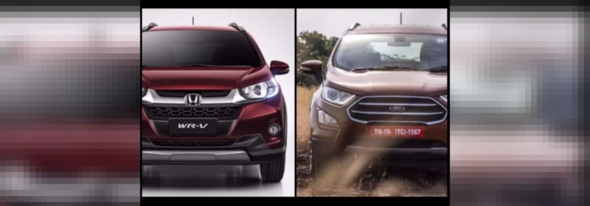 Ford Ecosport Vs Honda Wrv Price Specifications Features Mileage