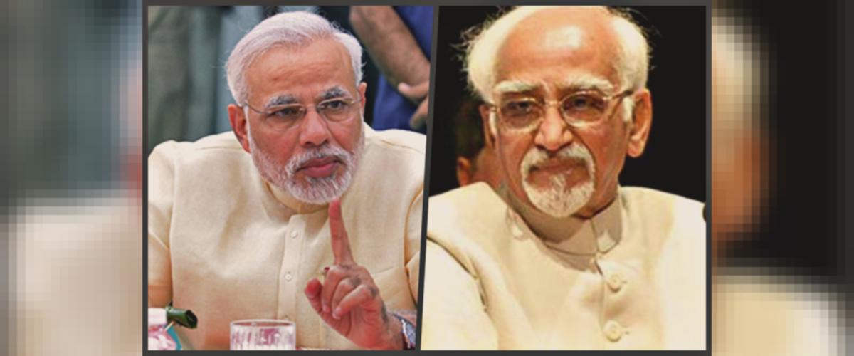 There Should Be No Place in India for Modi's Uncivil Words Against Hamid  Ansari