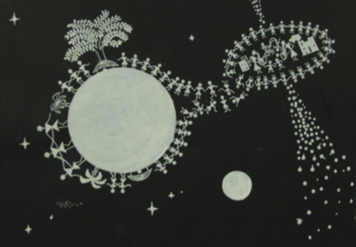 Why Science Students Are Taking to Tribal Art Forms To Visualise Their Work