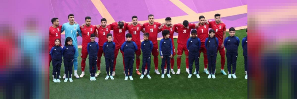 Iran's soccer team silent during national anthem in Qatar in support of  protesters back home