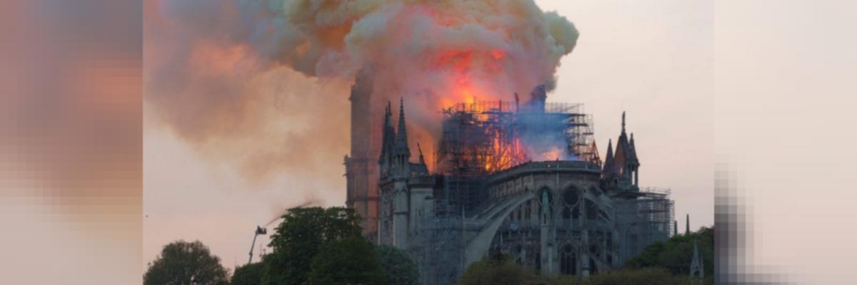 Paris's Notre-Dame spire is crowned by new golden rooster to symbolize  rebirth