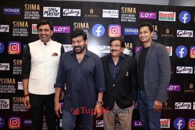 Mega Star Chiranjeevi at SIIMA Awards 2021 Awards Red Carpet