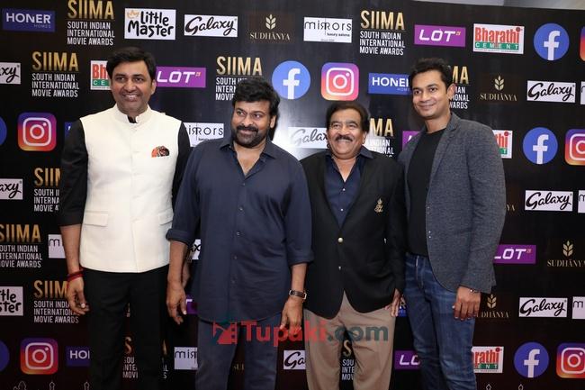 Mega Star Chiranjeevi at SIIMA Awards 2021 Awards Red Carpet