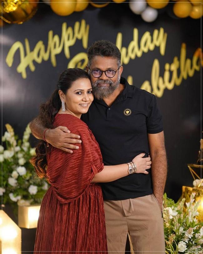 Director Sukumar is Wife Thabitha is Birth Day Celebrations