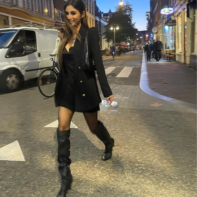 Mouni Roy LatestPics in Black Dress