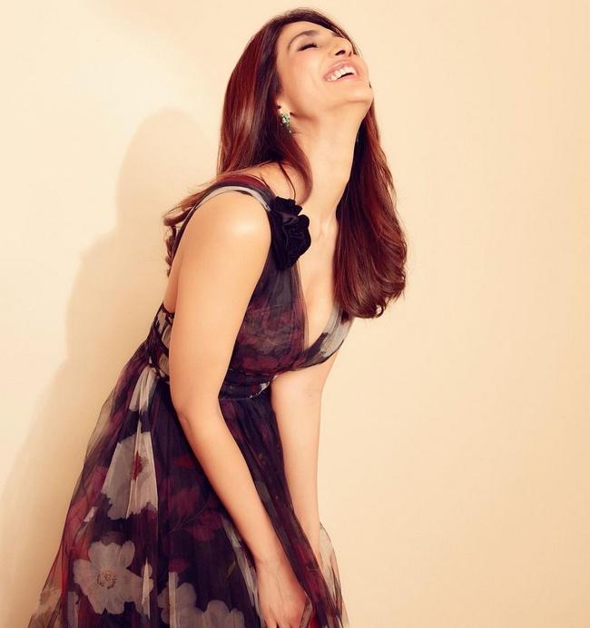 Vaani Kapoor Mesmerising Cliks in Shiny Dress