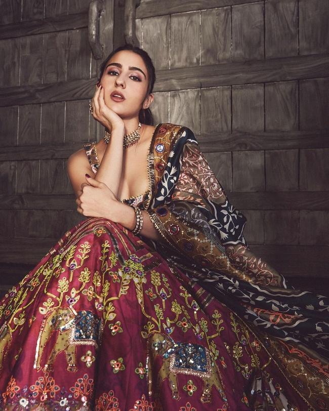 Glamorous Sara Ali Khan Dazzles In Designer Outfit