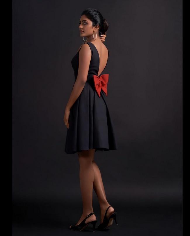 Eesha Rebba New Photo Shoot in Black Dress