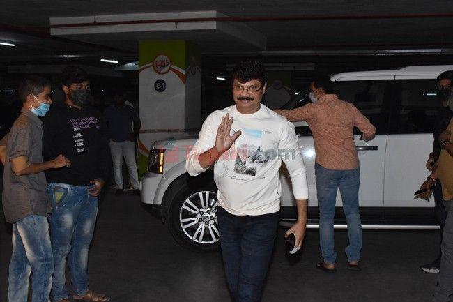 Tollywood Celebs At Acharya Theatre In Hyderabad