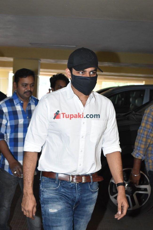 Sai dharam tej Papped in Hyderabad