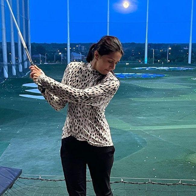 Bhumika Chawla Enjoying Her Golf TIme
