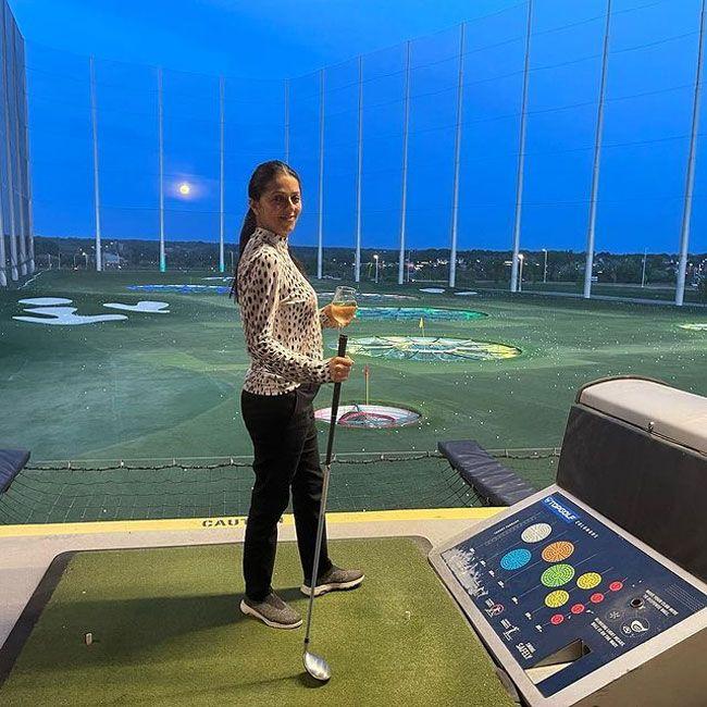 Bhumika Chawla Enjoying Her Golf TIme
