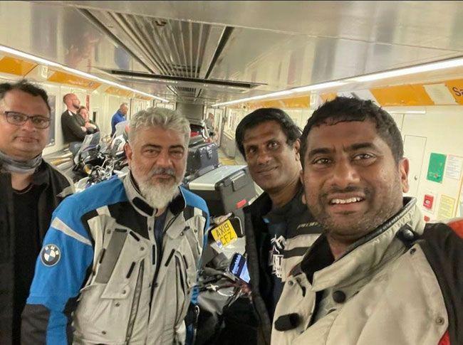 Star Actor Ajith Motorcycle Tour Pics
