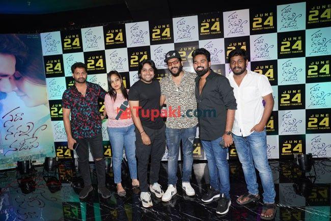 Sada Nannu Nadipe Movie Team At Premiere In Hyderabad