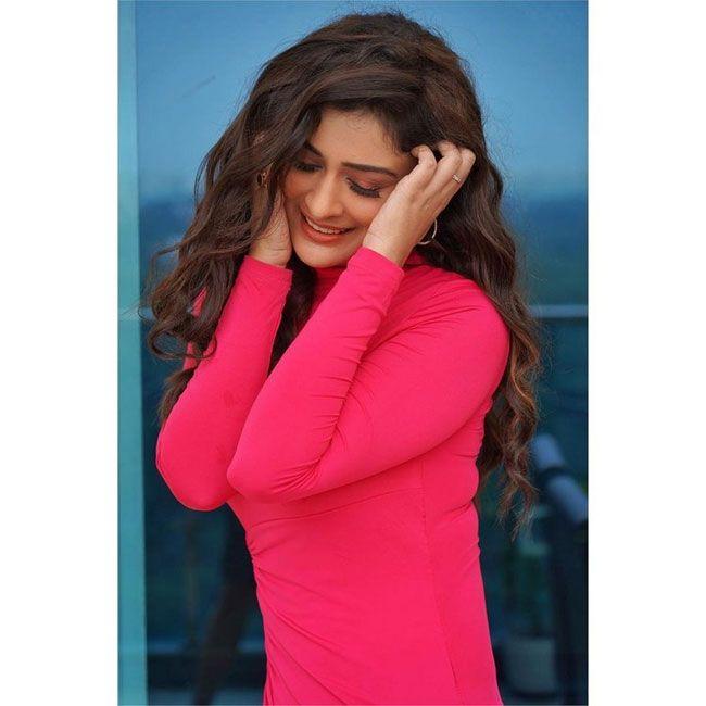 Payal Rajput Looking Great In Pink