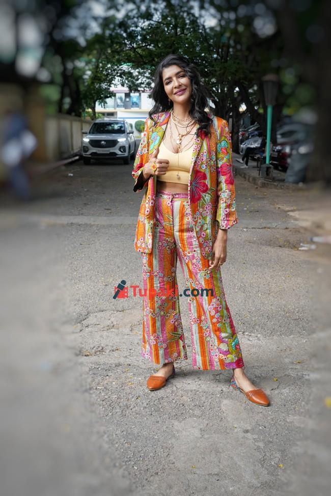 Lakshmi Manchu papped on the sets of chef mantra