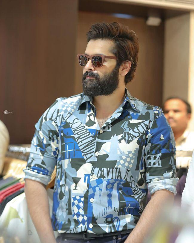 Ram Pothineni Looking Handsome In These Rugged Clicks