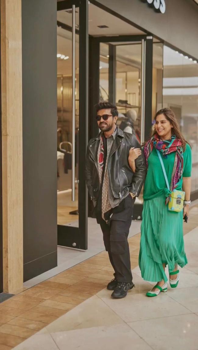 Ram Charan And Upasana Day Out In LA