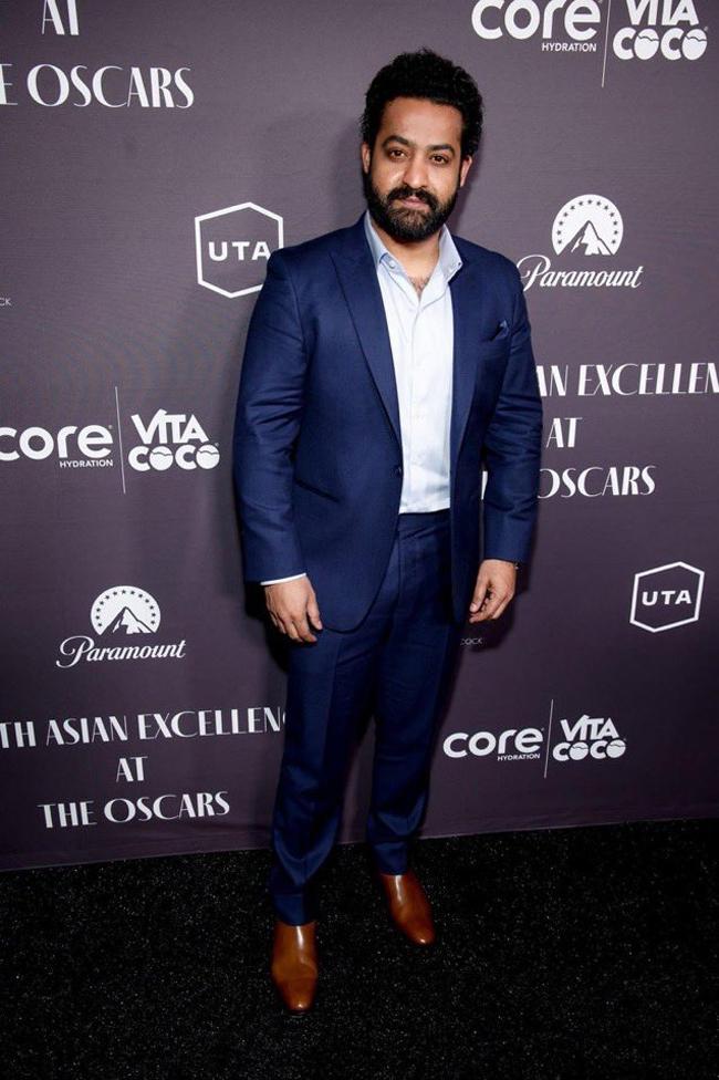 NTR Looking Stylish At South Asia Excellence In Los Angeles