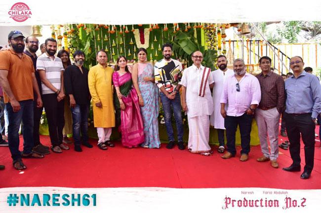 Naresh61 Officially Launched With A Pooja Ceremony