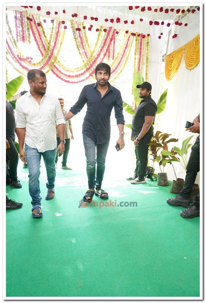 Rashmika And Nithin Graced by Chiranjeevi at new movie launch
