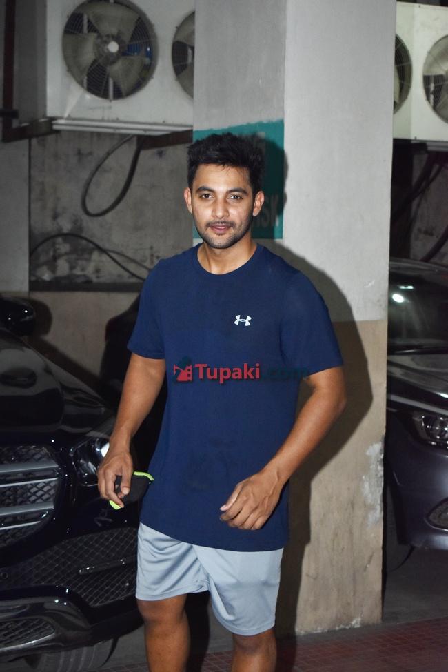 Sushanth and Aadi Spotted at Gym