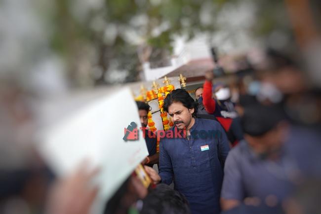 Exclusive Pawan Kalyan Snapped on Occasion of Republic Day in Hyd
