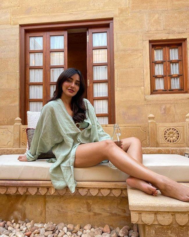 Neha Sharma Lovely Looks In Abroad