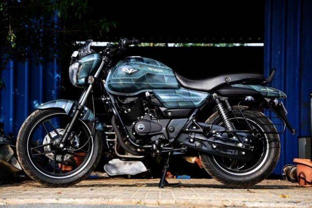 Bajaj V15 Custom Bike By Eimor Customs Pictures Details