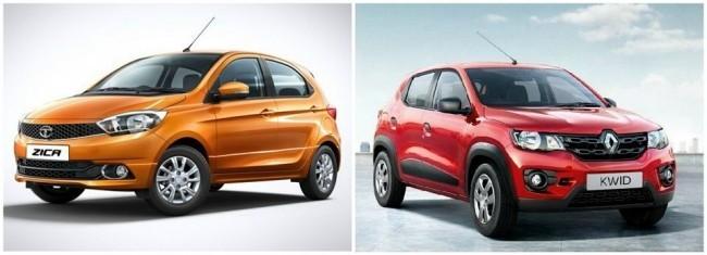 Tata Zica Vs Renault Kwid Comparison