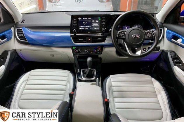 This Modified Kia Seltos Interior Is Surely Eye Catching