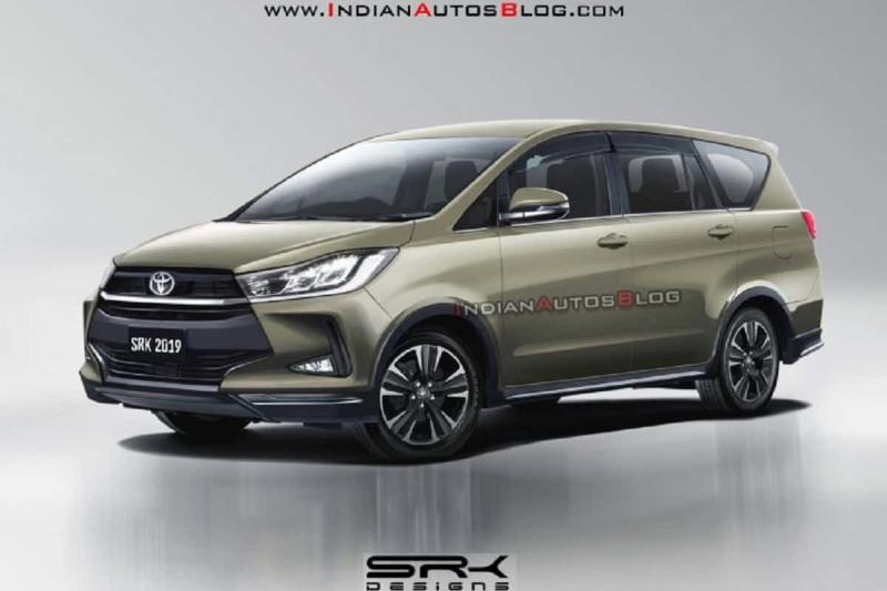 2020 Toyota Innova Crysta Rendered Improved Styling More