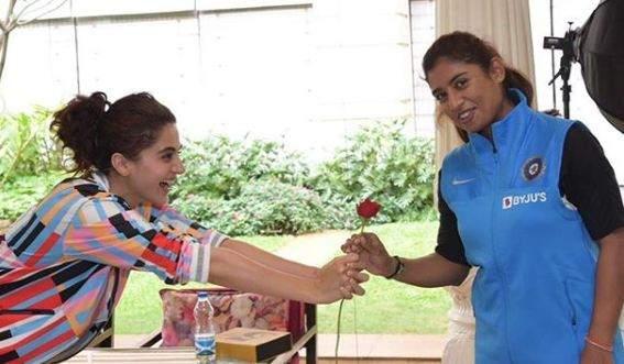 Mithali Offers Gratitude To Tapsee For Her Biopic