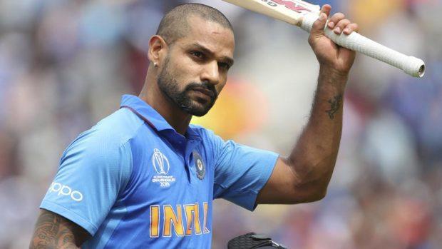 Shikhar Dhawan fractures left thumb, World Cup participation in doubt |  udayavani
