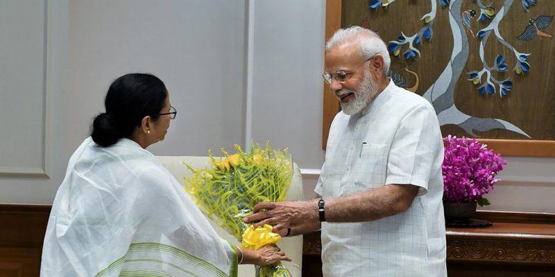 Narendra Modi and Mamata Banerjee