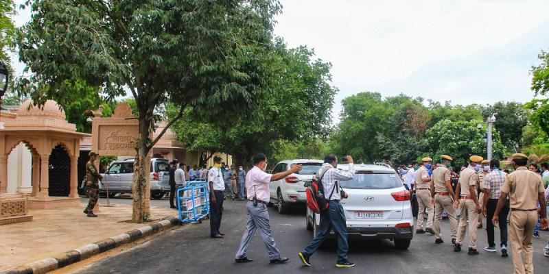 Despite Sachin Pilot Rebellion Ashok Gehlot Says He Has Enough Mlas To Weather Turbulence