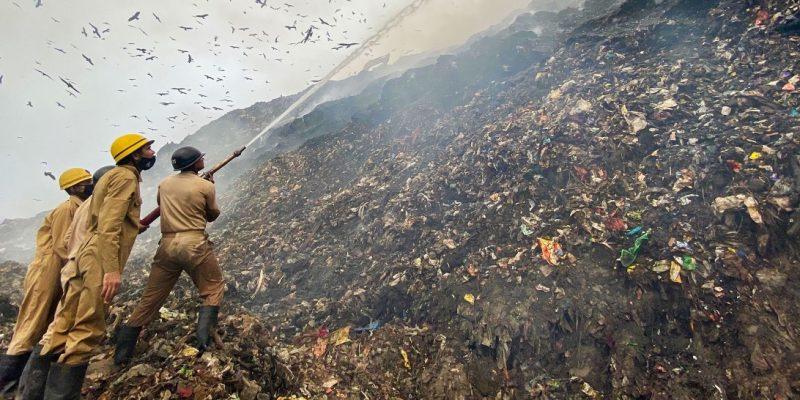 Ghazipur Landfill Fire: 'Not Spontaneous, BJP Leaders Planned it,' Alleges AAP