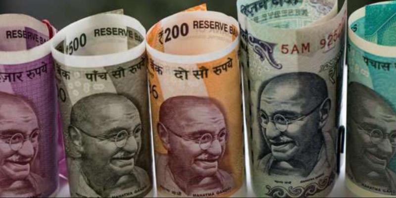 rupee touches 80 mark against dollar for first time in intra-day trade, closes at 79.98