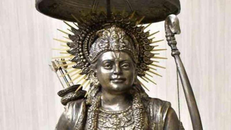 कर्ण सिंह ने कहा, राम के बगल में लगे सीता की मूर्ति