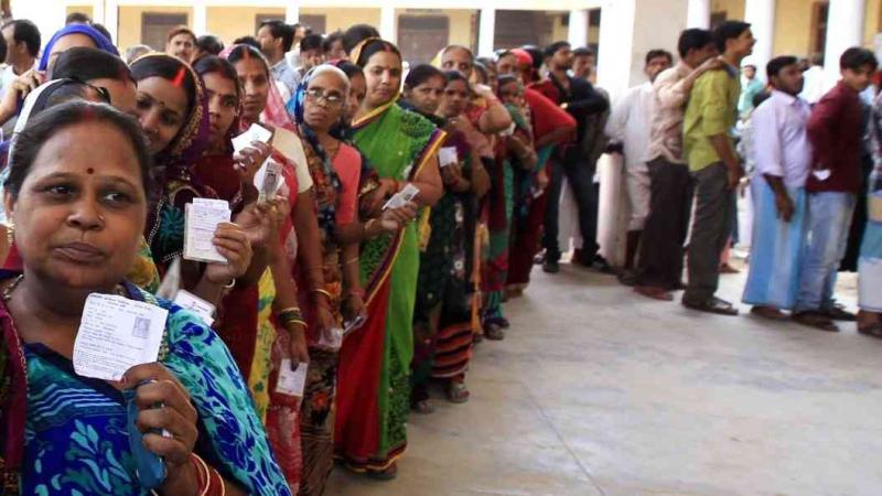 मध्य प्रदेश में 74 और मिज़ोरम में 71 फ़ीसदी हुआ मतदान