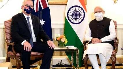 मोदी ने ऑस्ट्रेलियाई प्रधानमंत्री से की मुलाक़ात, दोतरफा रिश्तों पर बात