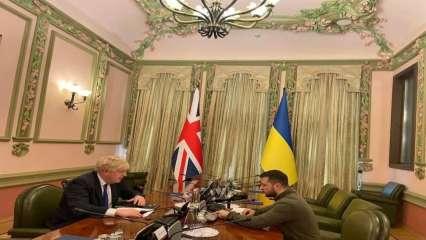 ब्रिटिश पीएम अचानक यूक्रेन पहुंचे और जेलेंस्की से मिले