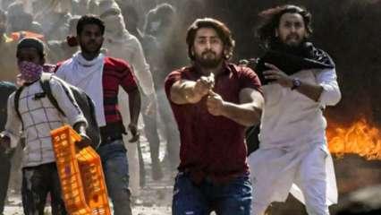दिल्ली दंगा: आरोपी शाहरुख के घर आने पर हुआ जोरदार स्वागत