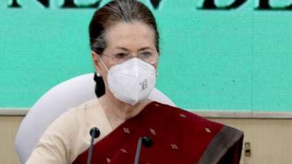 कांग्रेस अध्यक्ष सोनिया गांधी कोरोना से संक्रमित