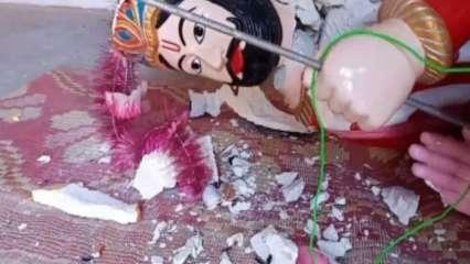 कराची में हिन्दू मंदिर में तोड़फोड़, पुलिस तैनात